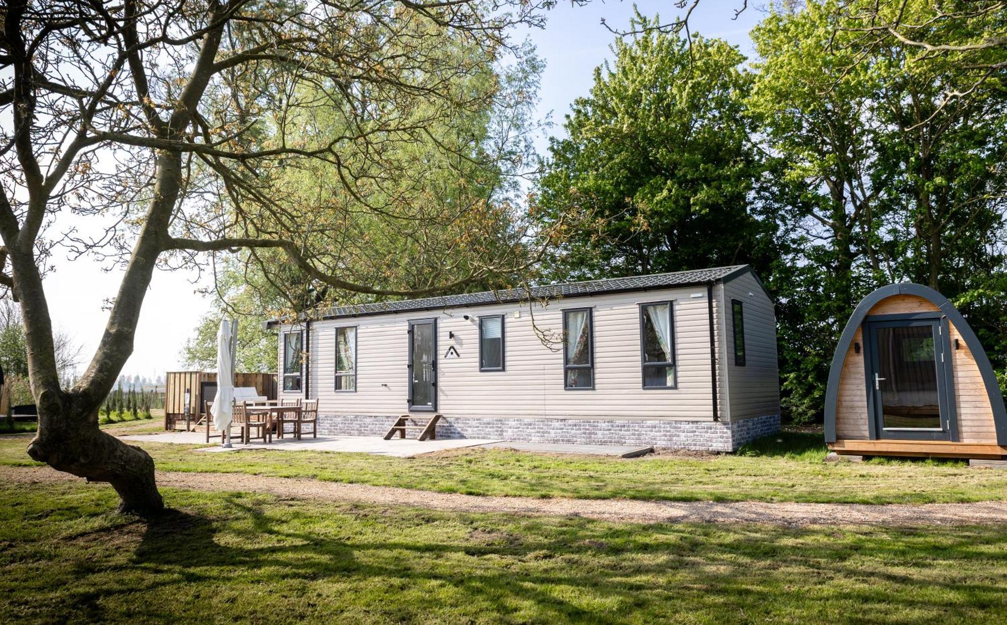 ארנמאודן Hof Nieuwerkerk Chalet 1 מראה חיצוני תמונה